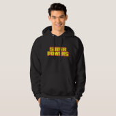 Super Power™ Logo-Gelb Hoodie (Vorne ganz)