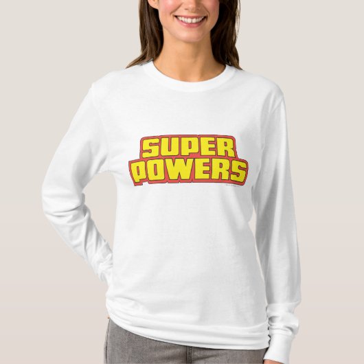 Super Power™ Logo-Gelb T-Shirt (Vorderseite)