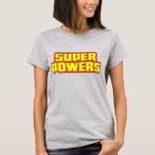 Super Power™ Logo-Gelb T-Shirt (Vorderseite)