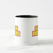 Super Power™ Logo-Gelb Tasse (Zentrum)