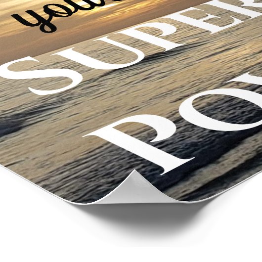 Super Power Poster (Ecke)