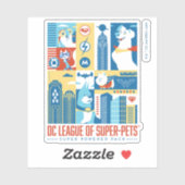 Super Powered Pack Art Deco Metropolis Aufkleber (Blatt)