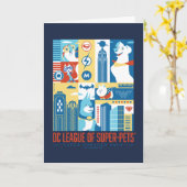 Super Powered Pack Art Deco Metropolis Karte (Gelbe Blume)