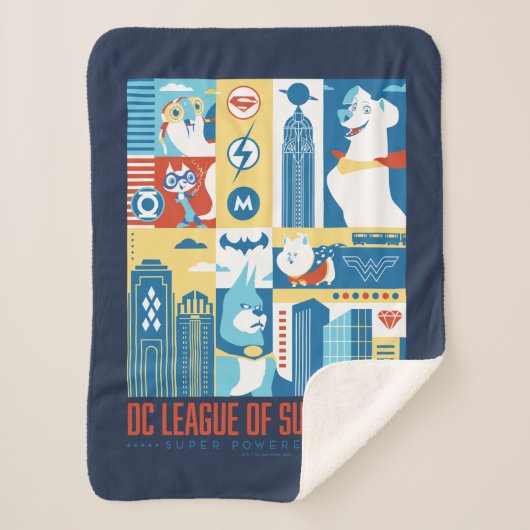 Super Powered Pack Art Deco Metropolis Sherpadecke (Vorderseite)