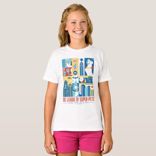 Super Powered Pack Art Deco Metropolis T-Shirt (Vorne ganz)