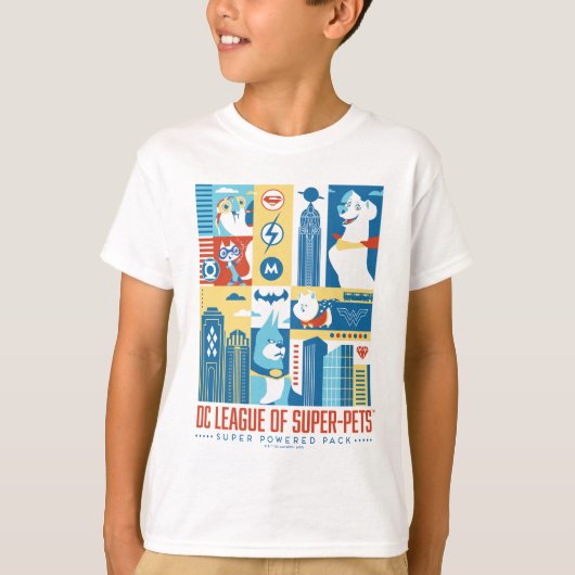 Super Powered Pack Art Deco Metropolis T-Shirt (Vorderseite)