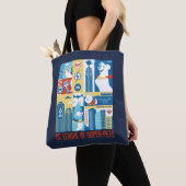 Super Powered Pack Art Deco Metropolis Tasche (Von Nahem)