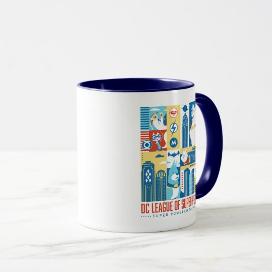 Super Powered Pack Art Deco Metropolis Tasse (VorderseiteRechts)