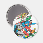 Super Powers™ Kollektion 12 Magnet (Vorderseite/Rückseite)