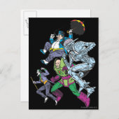 Super Powers™ Kollektion 13 Postkarte (Vorne/Hinten)