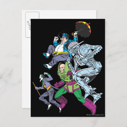 Super Powers™ Kollektion 13 Postkarte (Vorne/Hinten)