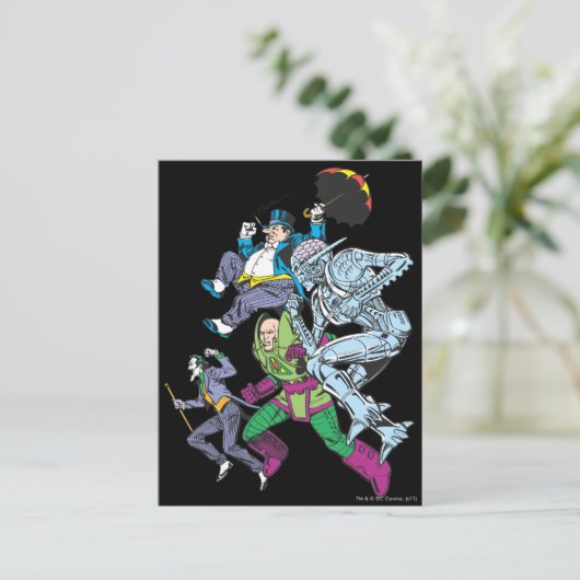 Super Powers™ Kollektion 13 Postkarte (Stehend Vorderseite)