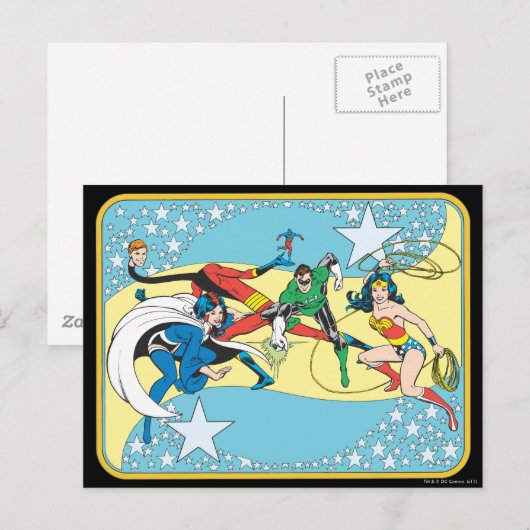 Super Powers™ Kollektion 14 Postkarte (Vorne/Hinten)