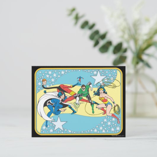 Super Powers™ Kollektion 14 Postkarte (Stehend Vorderseite)