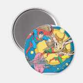 Super Powers™ Kollektion 15 Magnet (Vorderseite/Rückseite)