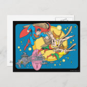 Super Powers™ Kollektion 15 Postkarte (Vorne/Hinten)