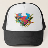 Super Powers™ Kollektion 16 Truckerkappe (Vorderseite)