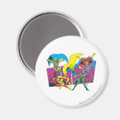 Super Powers™ Kollektion 17 Magnet (Vorderseite/Rückseite)