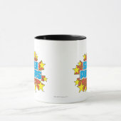 Super Powers™ Logo Blau Tasse (Zentrum)