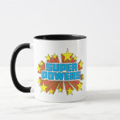 Super Powers™ Logo Blau Tasse (Links)