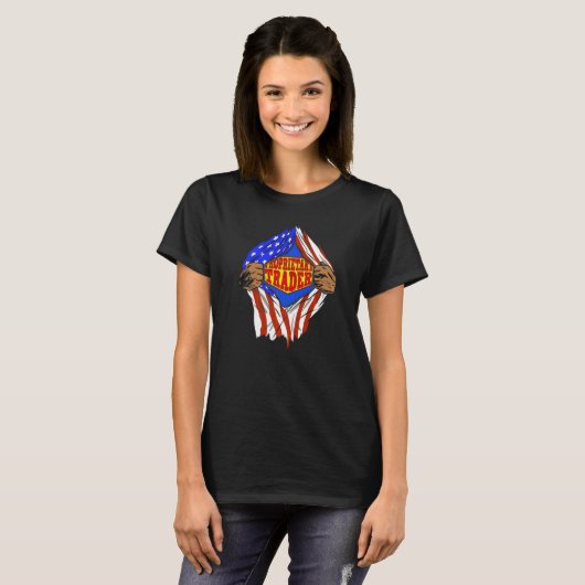 Super Proprietary Trader Hero Job T-Shirt (Vorne ganz)