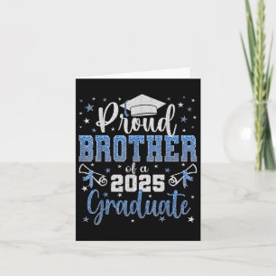 Super Proud Bruder von 2025 Graduate Abschluss Fa. Karte