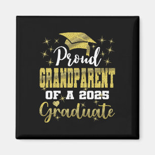 Super Proud Grandparent von 2025 Graduate Graduati Magnet