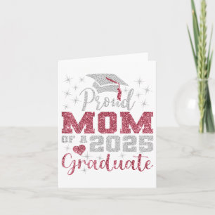 Super Proud Mama von 2025 Graduate Phantastisch Fa Karte