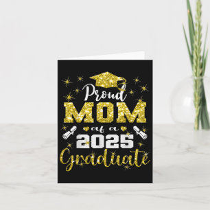 Super Proud Mama von 2025 Hochschulabsolventen Sen Karte