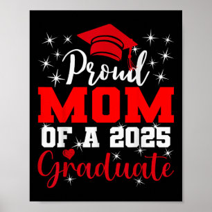 Super Proud Mama von 2025 Hochschulabsolventen Sen Poster