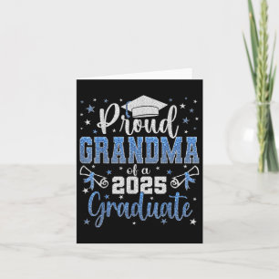 Super Proud Oma von 2025 Graduate Abschluss Fa. Karte