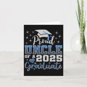 Super Proud Onkel von 2025 Graduate Phantastisch F Karte