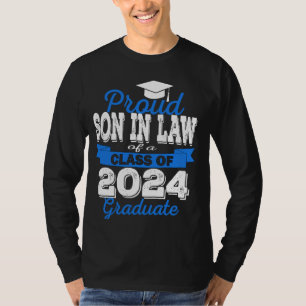 Super Proud Son im Gesetz von 2025 Graduate Abschl T-Shirt
