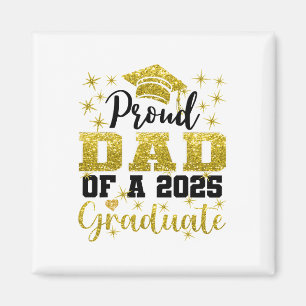 Super Proud Vater von 2025 Absolvent Senior Abschl Magnet