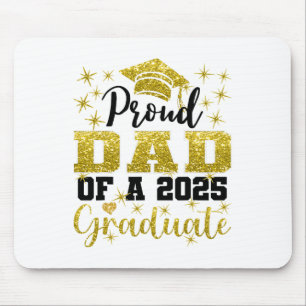 Super Proud Vater von 2025 Absolvent Senior Abschl Mousepad