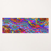 Super psychedelische Fraktal-Kunst Yogamatte (Vorderseite (Horizontal))