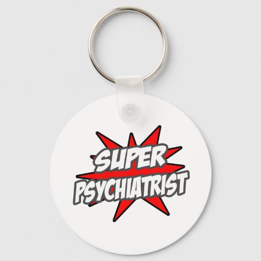 Super Psychiater Schlüsselanhänger (Vorderseite)