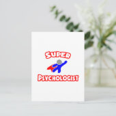 Super Psychologin Postkarte (Stehend Vorderseite)