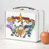 Super Puffs Metall Brotdose (Beispiel)