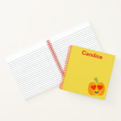 Super Pumpkin Heart Notizblock (Innenseite)