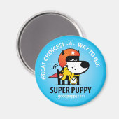 Super Puppy Magnet (Vorderseite/Rückseite)