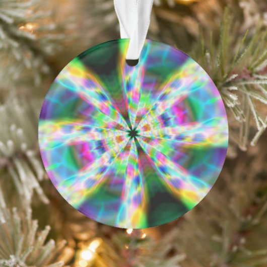 Super Rainbow Zoom Hallway Ornament (Baum)