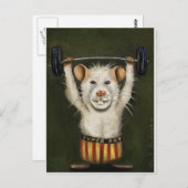 Super Rat Postkarte (Vorne/Hinten)