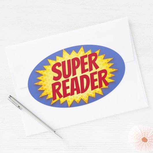 Super Reader Sticker (Umschlag)