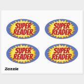 Super Reader Sticker (Blatt)