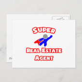 Super Real Anwesen Agent Postkarte (Vorne/Hinten)