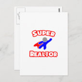 Super Realtor Postkarte (Vorne/Hinten)