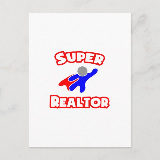 Super Realtor Postkarte (Vorderseite)