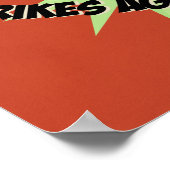 Super Reggae Girl Poster (Ecke)