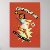 Super Reggae Girl Poster (Vorne)